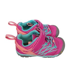 Keen Kids Pink Teal Coral Sneakers
